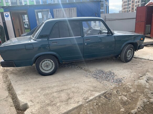 2005 Lada (ВАЗ) 2107, синий, 135000 рублей - вид 13