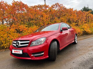 2013 Mercedes-Benz C-Класс 180 III (W204) Рестайлинг, красный, 1570000 рублей, вид 1