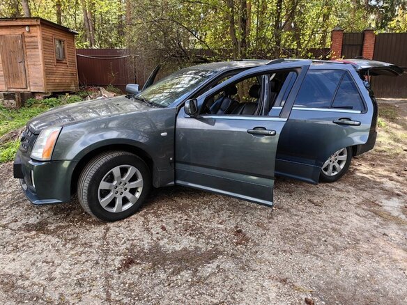2007 Cadillac SRX 6-speed I, серый, 890000 рублей - вид 6