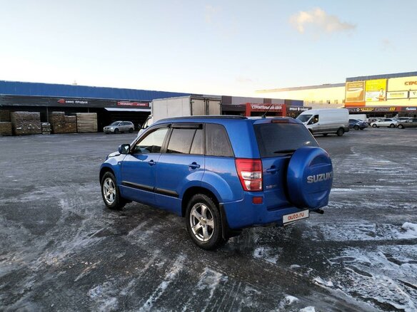2007 Suzuki Grand Vitara II, голубой, 999000 рублей - вид 6