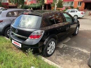 2008 Opel Astra H Рестайлинг, чёрный, 540500 рублей, вид 4