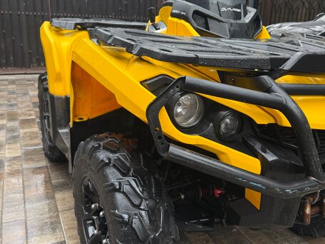 2013 BRP Can-Am Outlander 500, жёлтый, 750000 рублей, вид 3