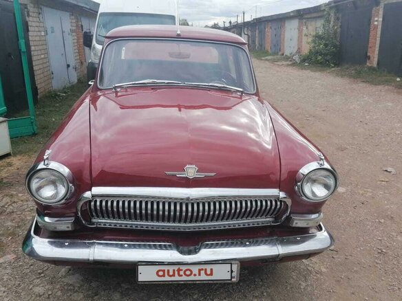 1968 ГАЗ 21 «Волга» 21Р, красный, 1000000 рублей