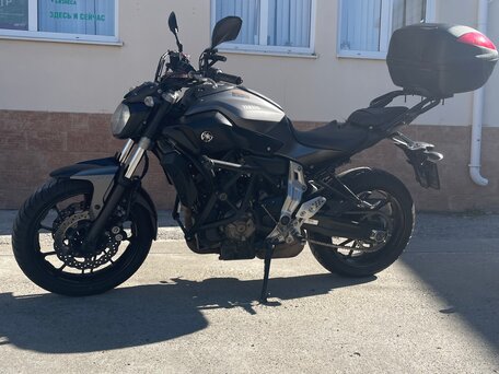 2014 Yamaha MT-07 (FZ-07), серый, 620000 рублей, вид 1
