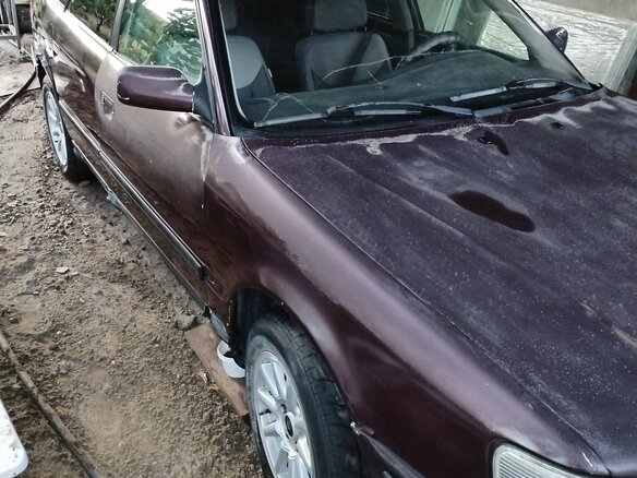 1993 Audi 100 IV (C4), пурпурный, 308000 рублей - вид 8