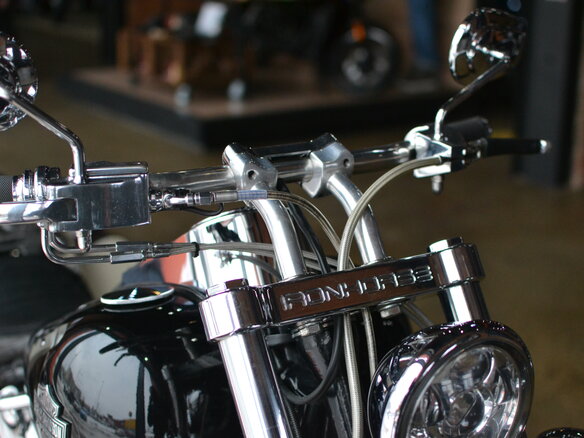 1998 Harley-Davidson Softail Custom, чёрный - вид 10