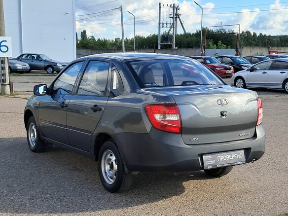 2013 Lada (ВАЗ) Granta I, серый - вид 6