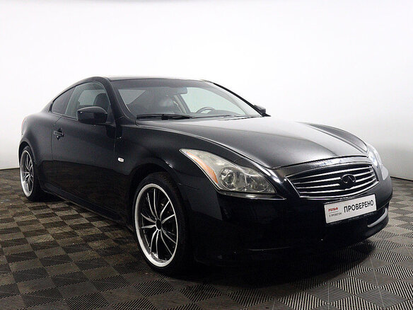 2008 Infiniti G G37 IV, чёрный - вид 2