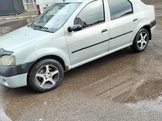 2008 Renault Logan I, серый, 310000 рублей, вид 4