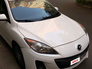 2013 Mazda 3 II (BL) Рестайлинг, белый, 500000 рублей, вид 3