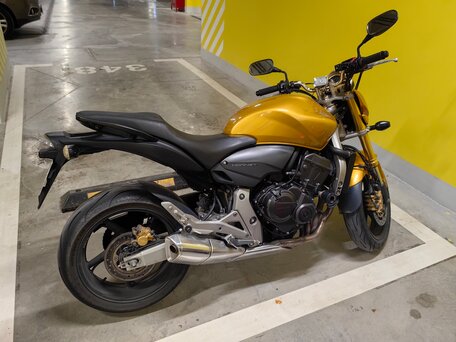 2008 Honda CB 600F Hornet, золотистый, 560000 рублей, вид 1