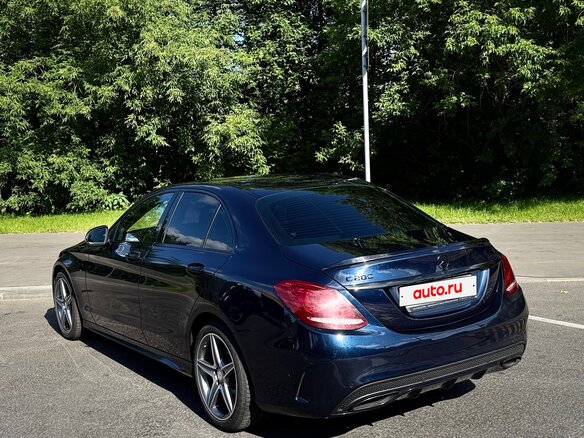 2016 Mercedes-Benz C-Класс 200 IV (W205), синий - вид 22