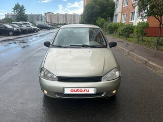 2008 Lada (ВАЗ) Kalina I, жёлтый, 160000 рублей, вид 2