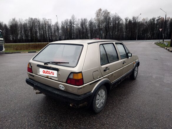1987 Volkswagen Golf II, серый - вид 3