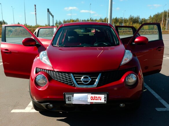 2014 Nissan Juke I, красный, 1100000 рублей - вид 1