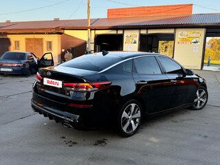 2019 Kia Optima IV Рестайлинг, чёрный, 1620000 рублей, вид 4