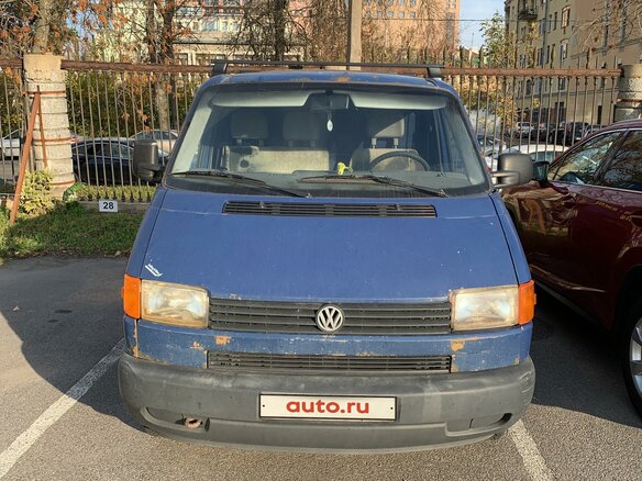 1996 Volkswagen Transporter T4, синий - вид 3