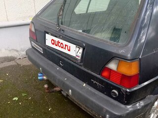 1990 Volkswagen Golf II, чёрный, 100000 рублей, вид 3