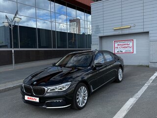 2016 BMW 7 серии 750i xDrive VI (G11/G12), чёрный, 4000000 рублей, вид 1