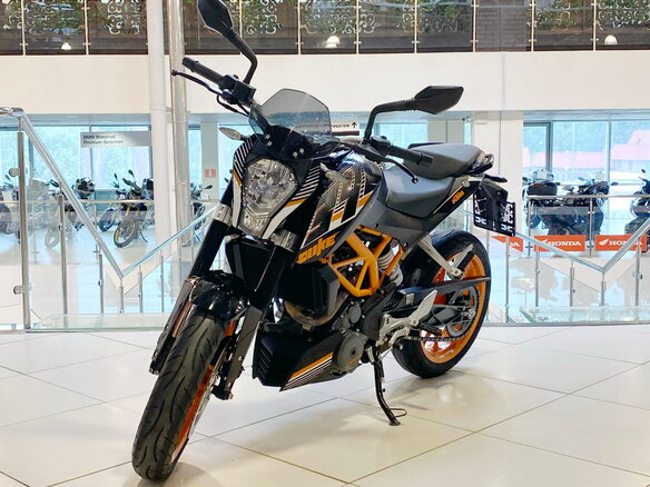 2014 KTM 390 Duke, чёрный