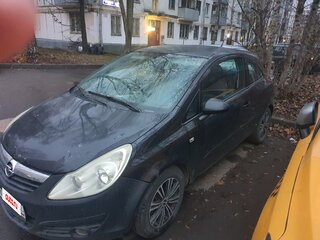 2007 Opel Corsa D, чёрный, 170000 рублей, вид 1
