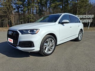 2022 Audi Q7 55 TFSI II (4M) Рестайлинг, белый, 4700000 рублей, вид 3