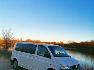 2005 Volkswagen Transporter Long T5, белый, 1250000 рублей, вид 3