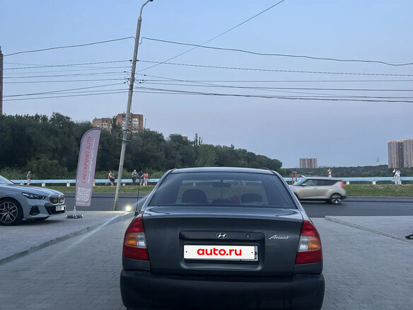 2007 Hyundai Accent ТагАЗ II, серый, 350000 рублей - вид 4