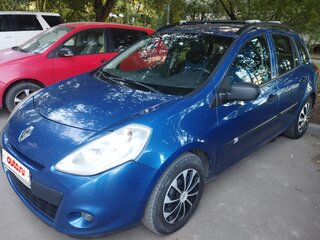 2009 Renault Clio III Рестайлинг, синий, 585000 рублей, вид 2