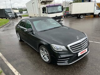 2019 Mercedes-Benz S-Класс 350 d Long VI (W222, C217) Рестайлинг, чёрный, 4290000 рублей, вид 3