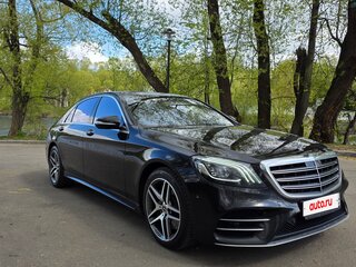 2018 Mercedes-Benz S-Класс 350 d Long VI (W222, C217) Рестайлинг, чёрный, 6200000 рублей, вид 5