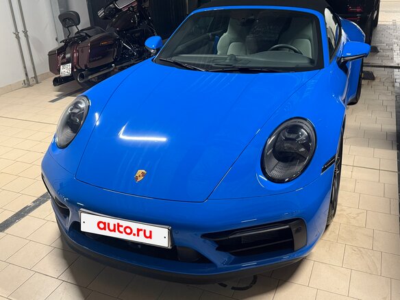 2022 Porsche 911 Carrera 4 GTS VIII (992), синий - вид 31