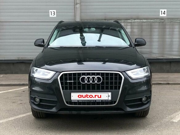 2014 Audi Q3 I (8U), чёрный, 1200000 рублей