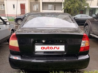 2007 Hyundai Accent ТагАЗ II, чёрный, 220000 рублей, вид 4