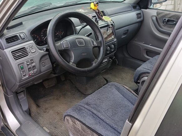 1998 Honda CR-V I, серебристый, 430000 рублей - вид 5