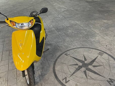 2010 Honda Dio, жёлтый, 50000 рублей, вид 1