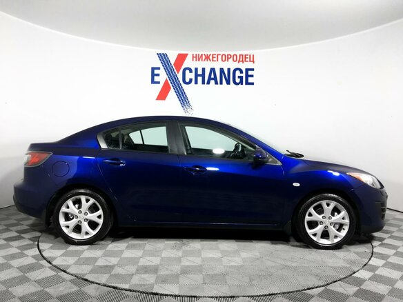 2010 Mazda 3 II (BL), синий - вид 4