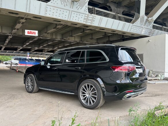 2022 Mercedes-Benz GLS 400 d II (X167), чёрный, 8500000 рублей - вид 8