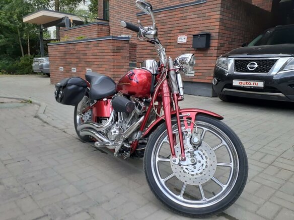 2007 Harley-Davidson CVO, красный - вид 4