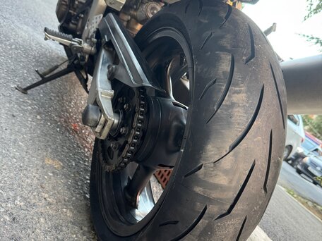 1998 Kawasaki ZX-6 Ninja, красный, 350000 рублей, вид 2