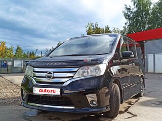 2012 Nissan Serena IV (C26), чёрный, 1260000 рублей, вид 1