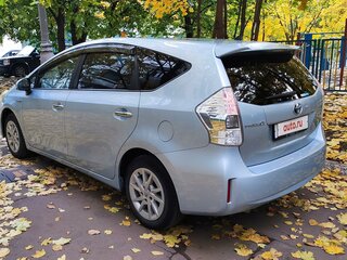2012 Toyota Prius Alpha I (ZVW40/41), голубой, 1150000 рублей, вид 2