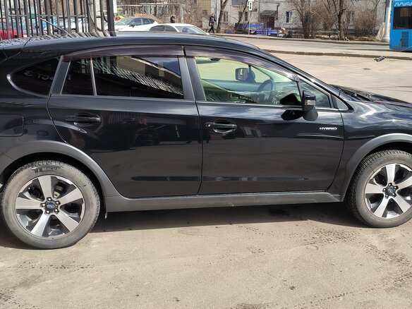 2016 Subaru XV I Рестайлинг, чёрный, 1780000 рублей - вид 8