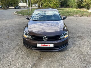 2014 Volkswagen Jetta VI Рестайлинг, коричневый, 1150000 рублей, вид 4