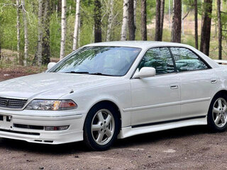 1997 Toyota Mark II VIII (X100), белый, 1590000 рублей, вид 3