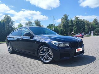 2020 BMW 6 серии Gran Turismo 630d xDrive IV (G32), чёрный, 3800000 рублей, вид 3