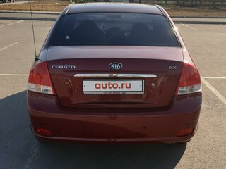 2007 Kia Cerato I Рестайлинг, красный, 700000 рублей, вид 5