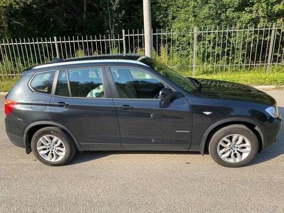 2013 BMW X3 30d xDrive II (F25), чёрный - вид 10