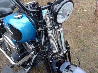 2010 Harley-Davidson Cross Bones, голубой, 1099000 рублей, вид 3