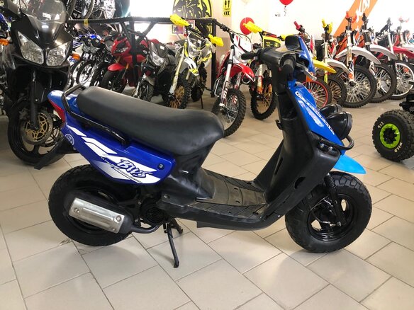 1998 Yamaha BWs, синий - вид 1
